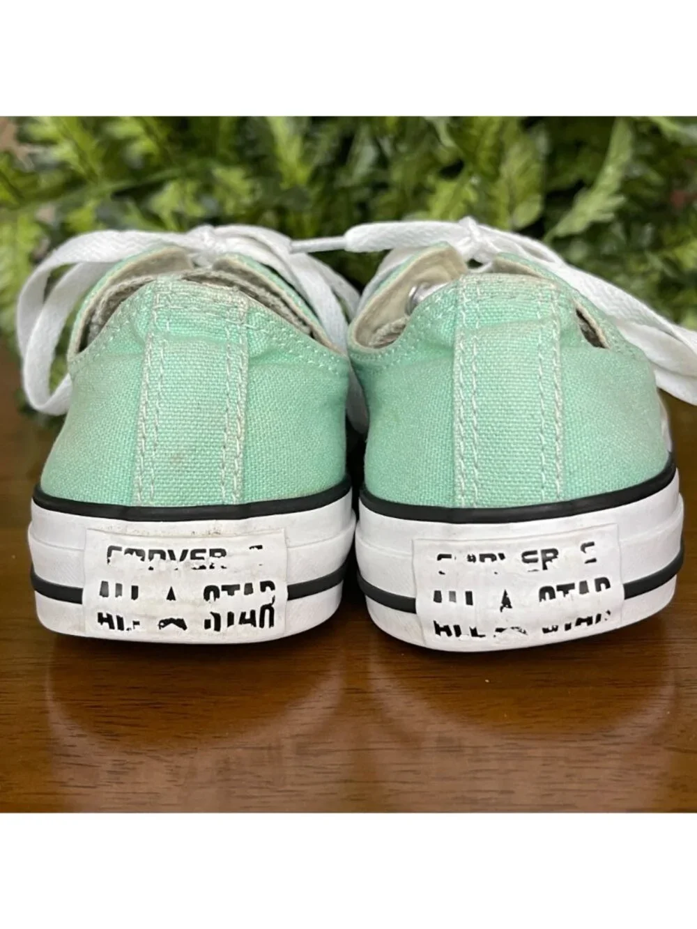 Converse Chuck Taylor All Star Low Top Sneakers Mint Green Womens 5 / Mens 7